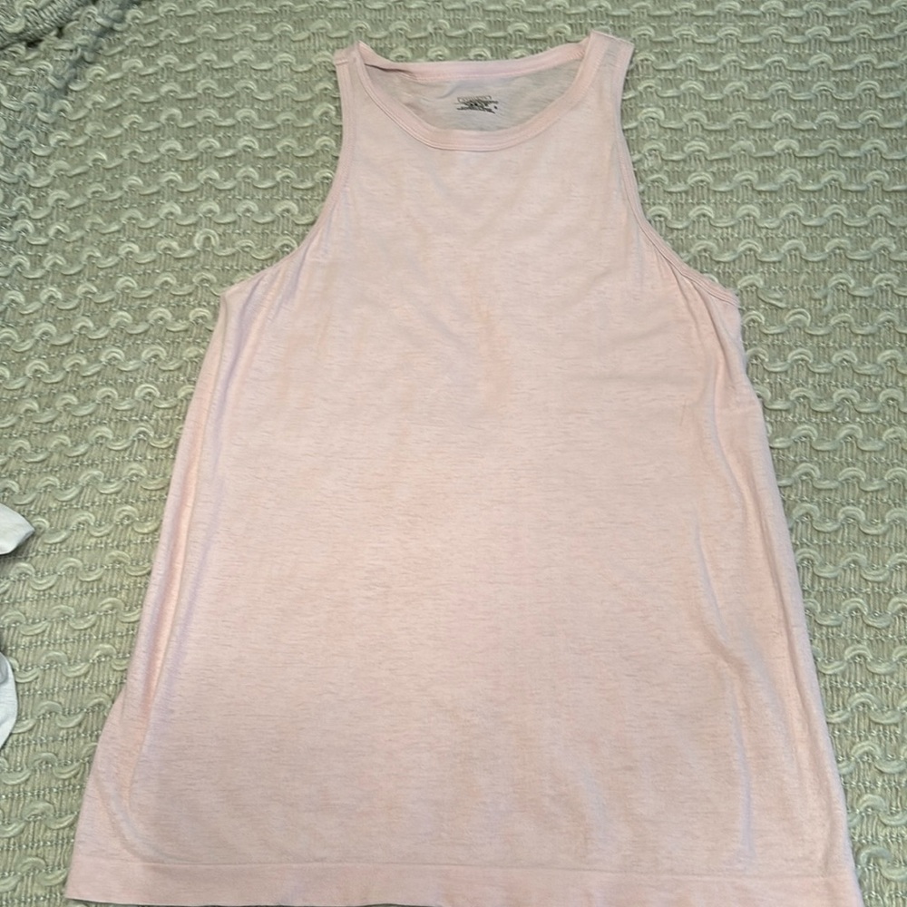 Athleta light pink tank top